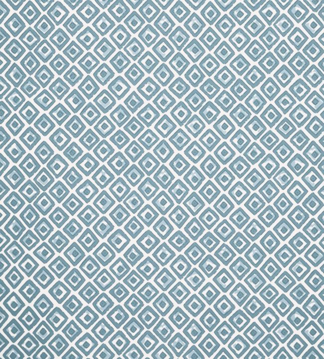 Indian Diamond Wallpaper - Blue