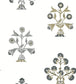 Indian Flower Wallpaper - White