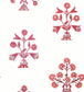 Indian Flower Wallpaper - Red