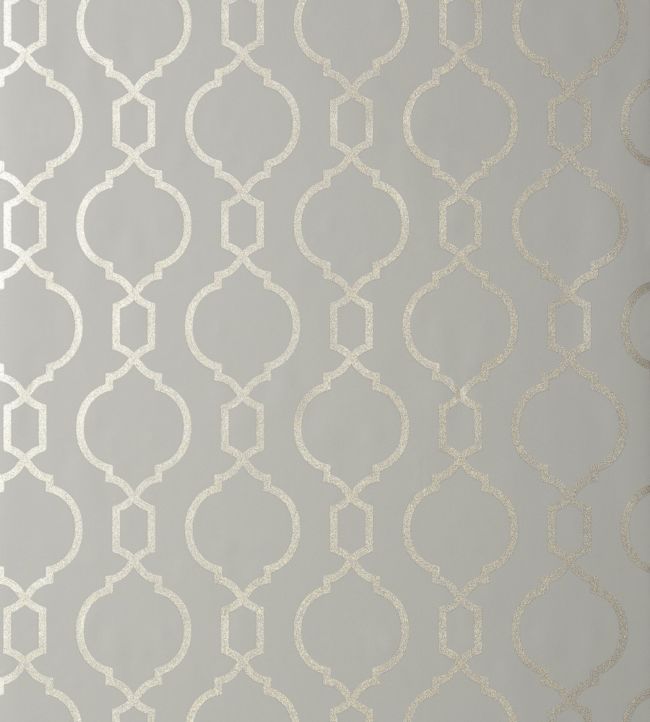 Nisido Bead Wallpaper - Silver 