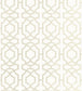 Alston Trellis Wallpaper - Cream