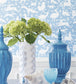 Nairobi Room Wallpaper - Blue