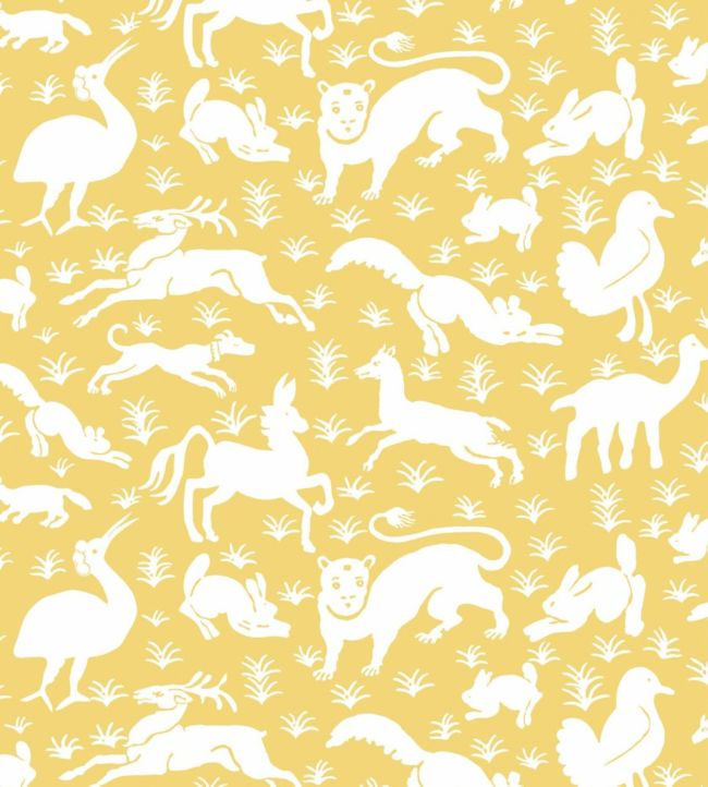 Nairobi Wallpaper - Yellow 