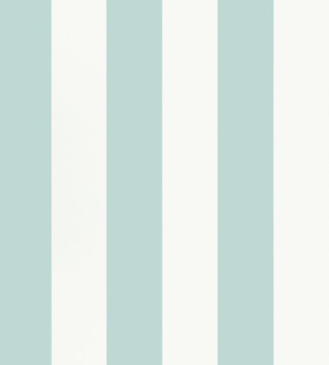 Summer Stripe Wallpaper - Teal 