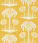 Palm Island Wallpaper - Gold 