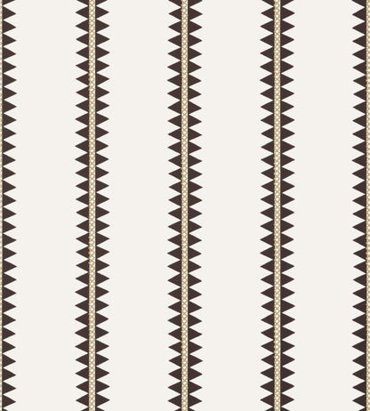 Reno Stripe Wallpaper - Brown 