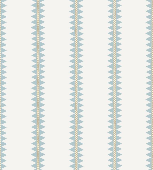 Reno Stripe Wallpaper - Teal 