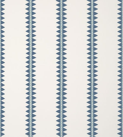 Reno Stripe Wallpaper - Blue