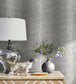 Bozeman Stripe Room Wallpaper - Gray