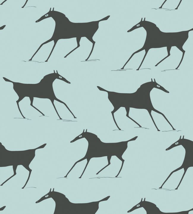 Marlborough Downs Wallpaper - Teal