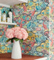 Heron Stream Room Wallpaper 2 - Multicolor