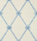 Turnberry Trellis Wallpaper - Blue 