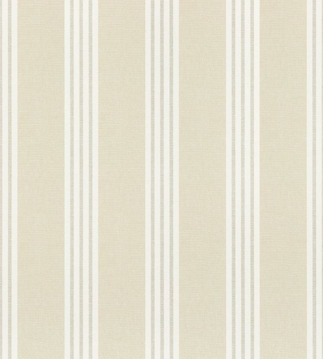 Canvas Stripe Wallpaper - Cream