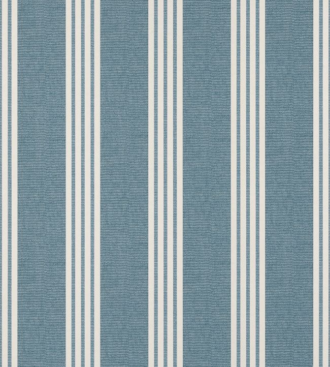 Canvas Stripe Wallpaper - Blue