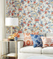 Giselle Room Wallpaper - Blue