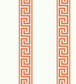 Andreas Stripe Wallpaper - Orange