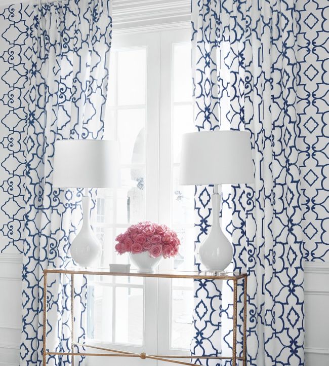 Ogden Room Wallpaper - Blue