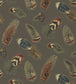 Birding Wallpaper - Brown