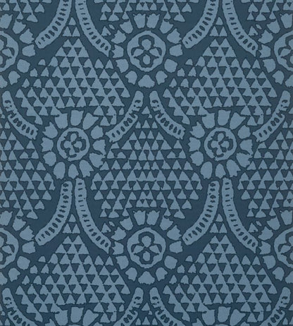 Chamomile Wallpaper - Blue 