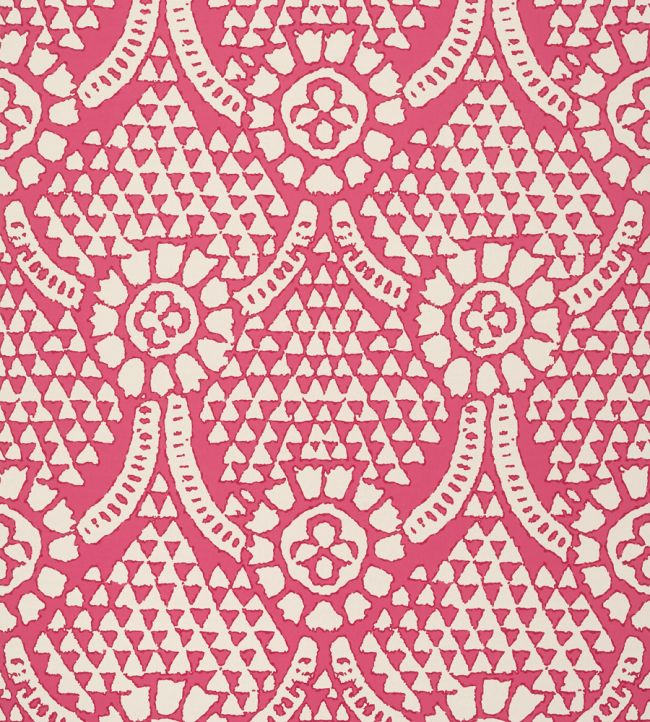 Chamomile Wallpaper - Pink 