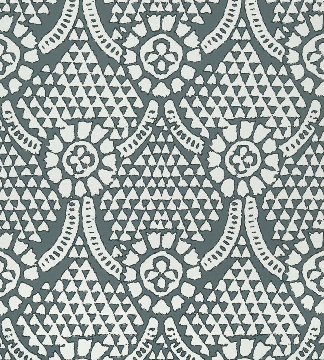 Chamomile Wallpaper - Gray 