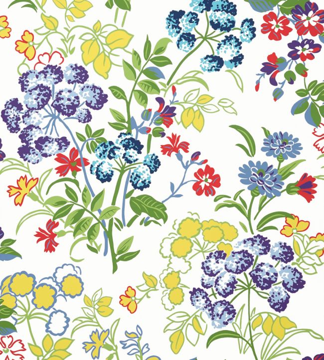 Spring Garden Wallpaper - Multicolor