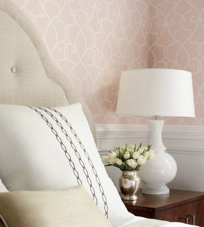 Grayden Room Wallpaper - Pink