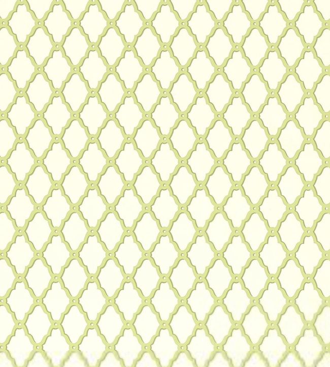 Rothbury Trellis Wallpaper - Green 