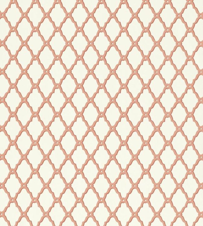 Rothbury Trellis Wallpaper - Pink 