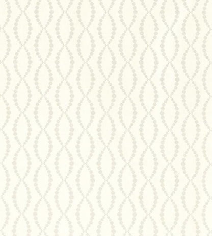 Beaded Trellis Wallpaper - Cream