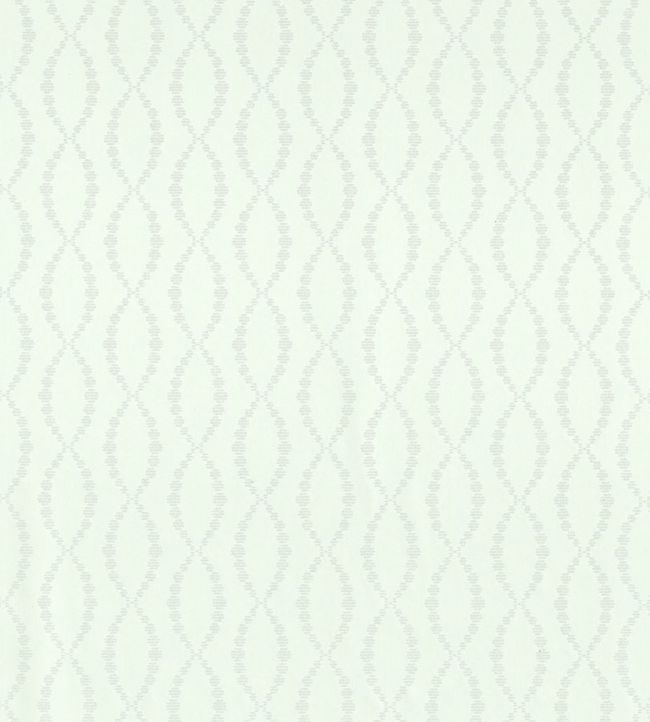 Beaded Trellis Wallpaper - Blue