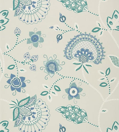 Portofino Wallpaper - Blue 