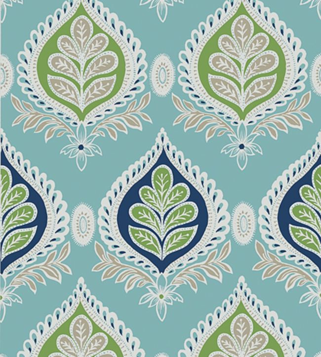 Midland Wallpaper - Teal 