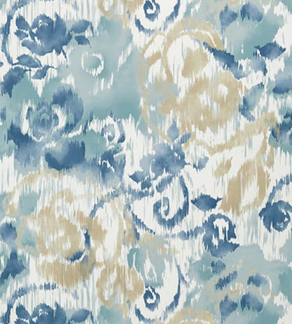 Waterford Floral Wallpaper - Blue