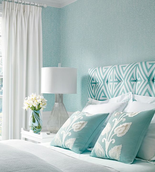 Basketry Room Wallpaper - Teal