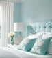 Basketry Room Wallpaper - Teal