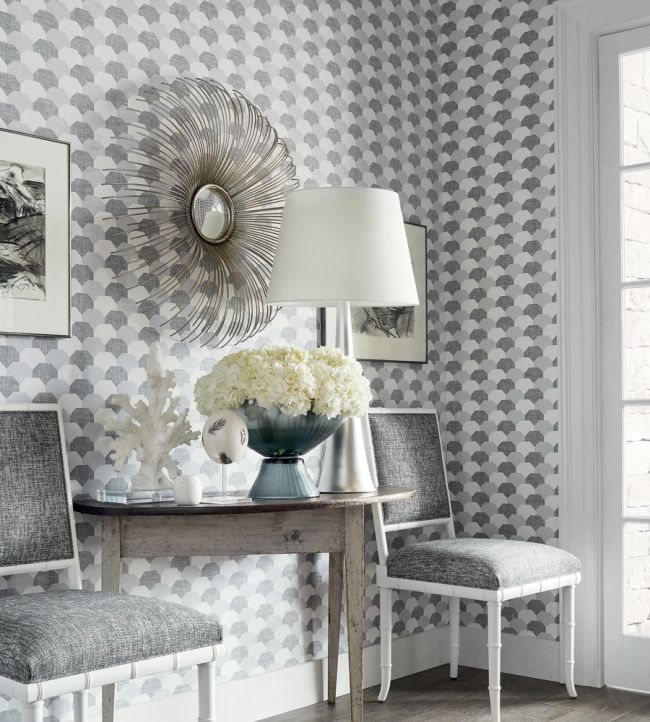 Hidden Hills Room Wallpaper - Gray