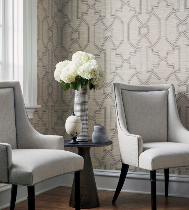 Promenade Room Wallpaper 2 - Gray