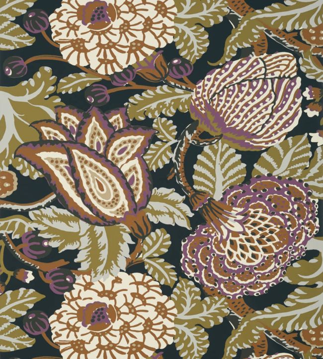 Mitford Wallpaper - Brown 