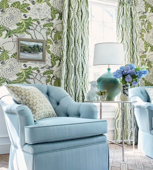 Mitford Room Wallpaper - Multicolor