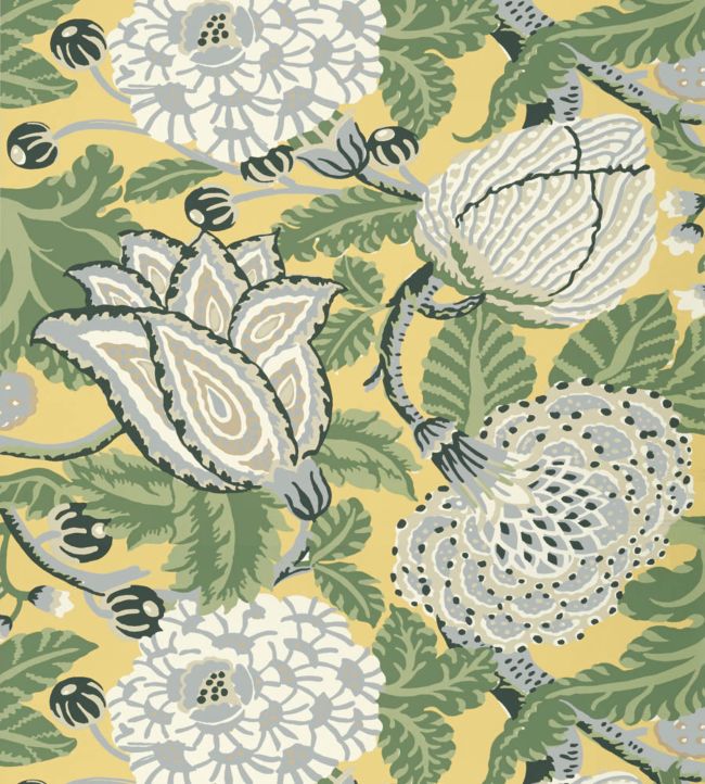 Mitford Wallpaper - Green