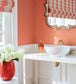 Turini Dots Room Wallpaper - Orange