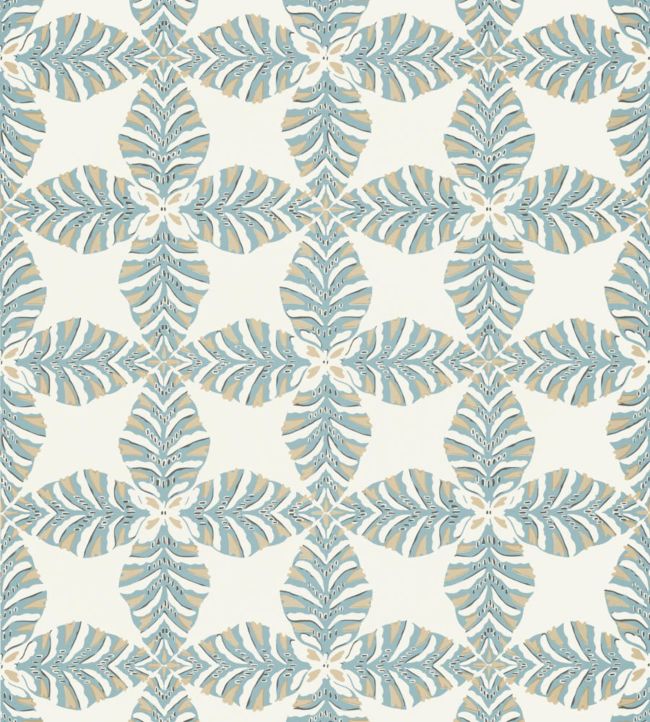 Starleaf Wallpaper - Teal 