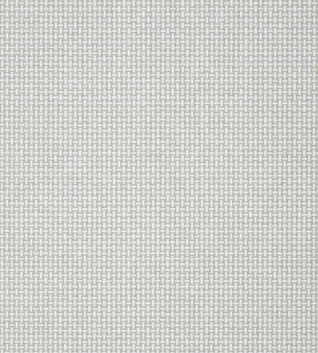 Baker Weave Wallpaper - Silver