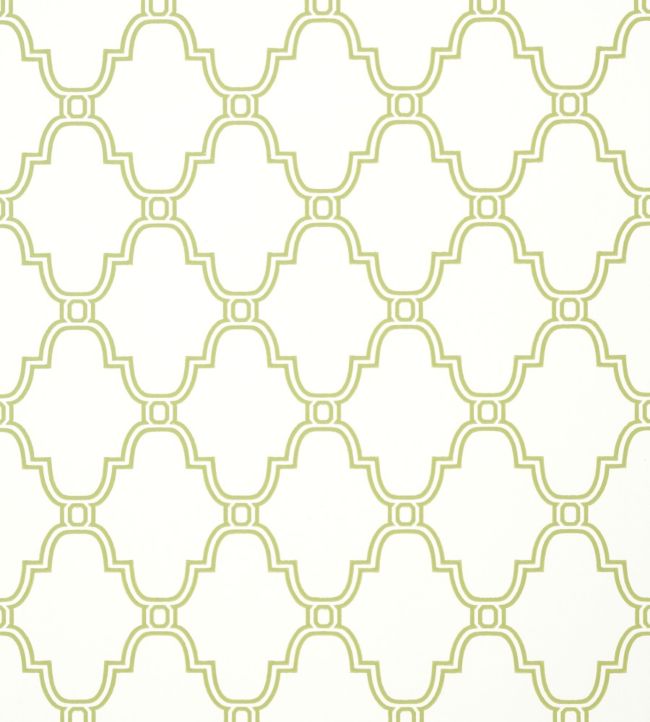 Stanbury Trellis Wallpaper -  Green 