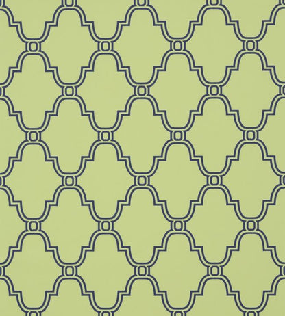 Stanbury Trellis Wallpaper - Green 