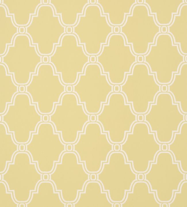 Stanbury Trellis Wallpaper - Gold 