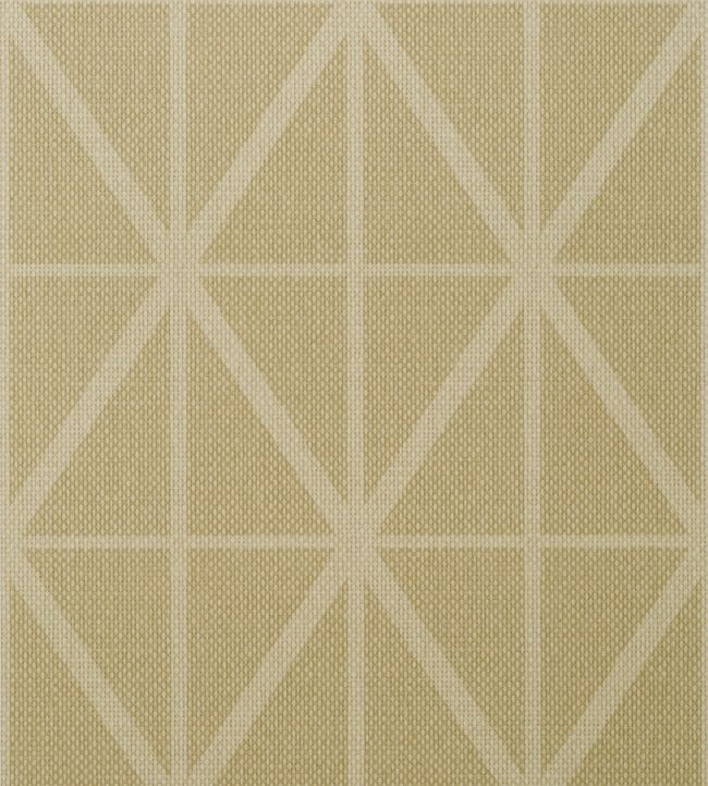 Cafe Weave Trellis Wallpaper - Sand