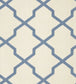 Myanmar Trellis Wallpaper - Blue 