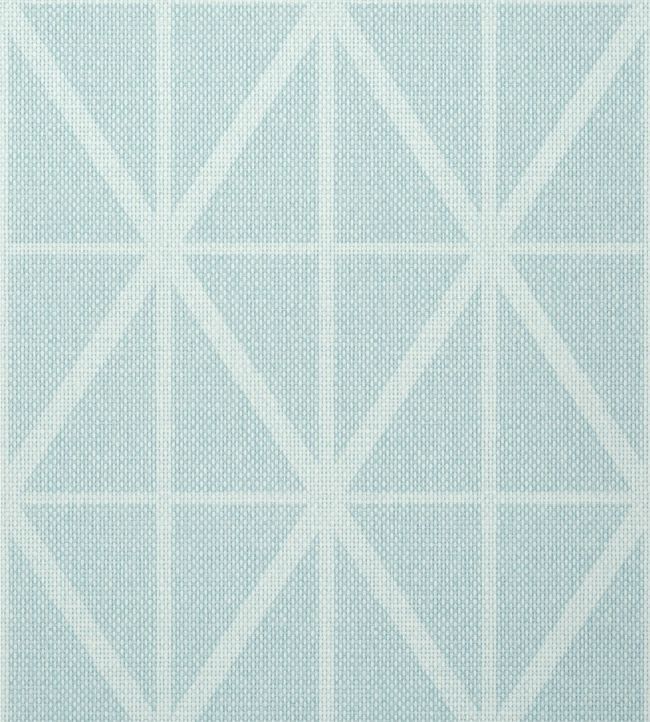 Cafe Weave Trellis Wallpaper - Teal